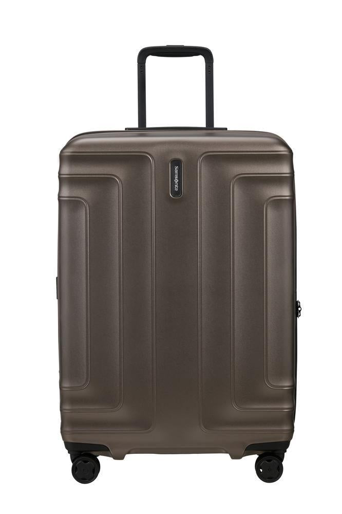 Samsonite Lin'Air utvidbar medium koffert 67 cm Matt Bronze-Harde kofferter-BagBrokers