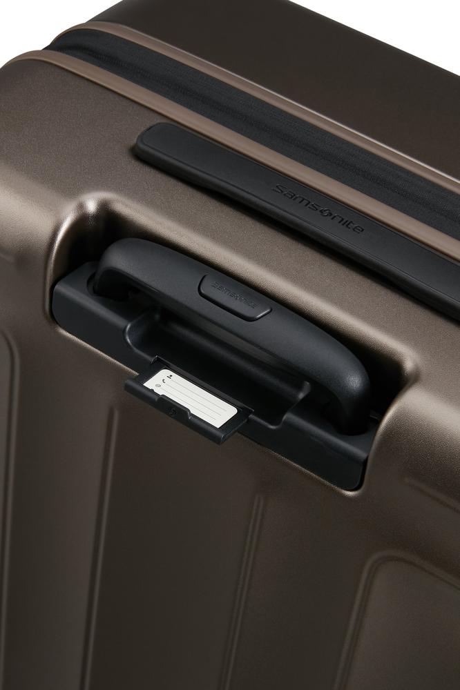 Samsonite Lin'Air utvidbar medium koffert 67 cm Matt Bronze-Harde kofferter-BagBrokers