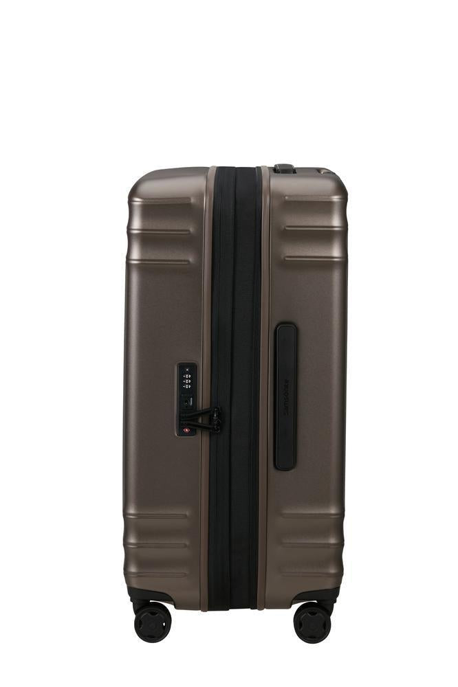 Samsonite Lin'Air utvidbar medium koffert 67 cm Matt Bronze-Harde kofferter-BagBrokers
