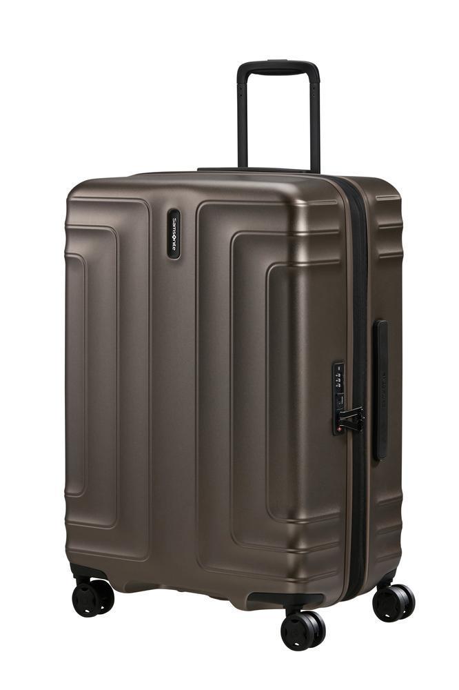 Samsonite Lin'Air utvidbar medium koffert 67 cm Matt Bronze-Harde kofferter-BagBrokers