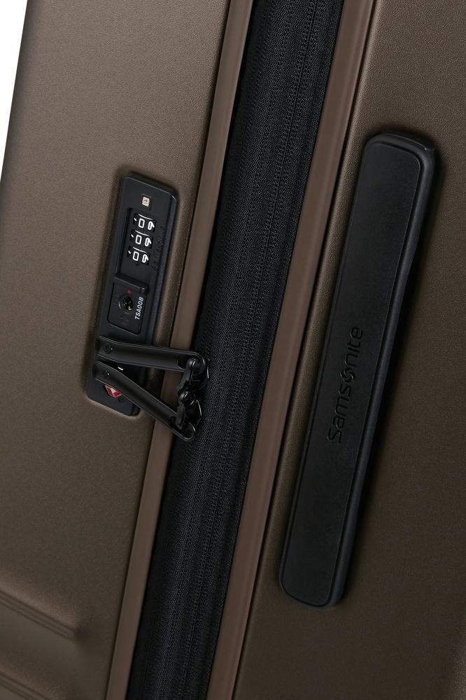 Samsonite Lin'Air utvidbar medium koffert 67 cm Matt Bronze-Harde kofferter-BagBrokers
