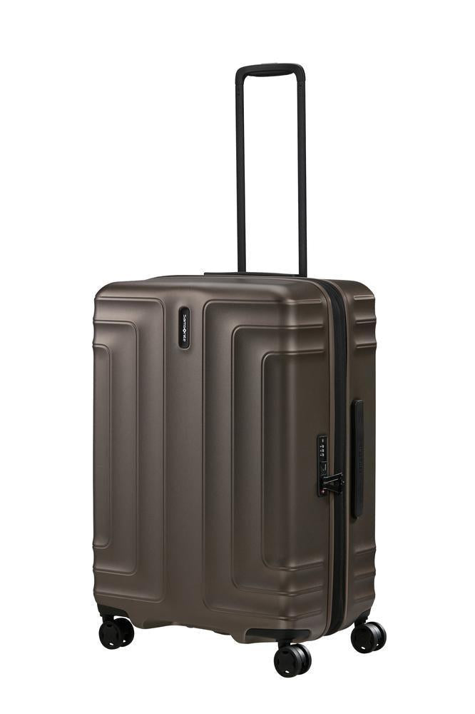 Samsonite Lin'Air utvidbar medium koffert 67 cm Matt Bronze-Harde kofferter-BagBrokers