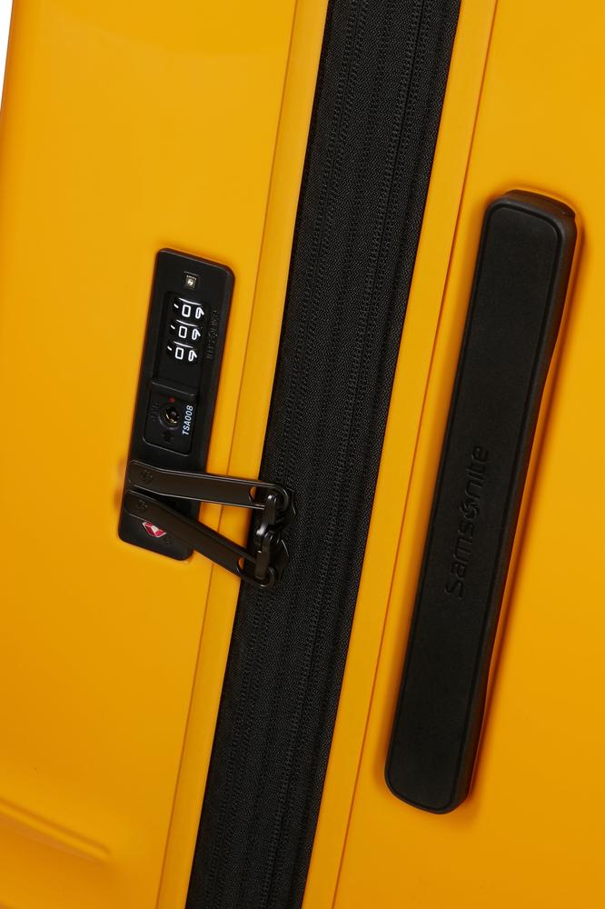 Samsonite Lin'Air utvidbar medium koffert 67 cm Metallic Mango-Harde kofferter-BagBrokers