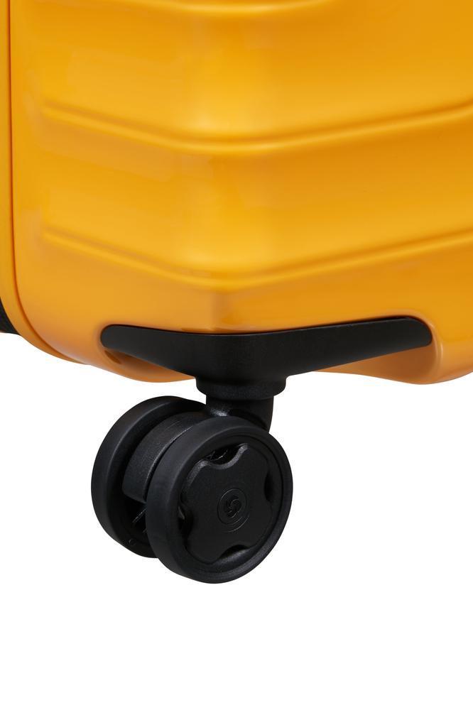 Samsonite Lin'Air utvidbar medium koffert 67 cm Metallic Mango-Harde kofferter-BagBrokers