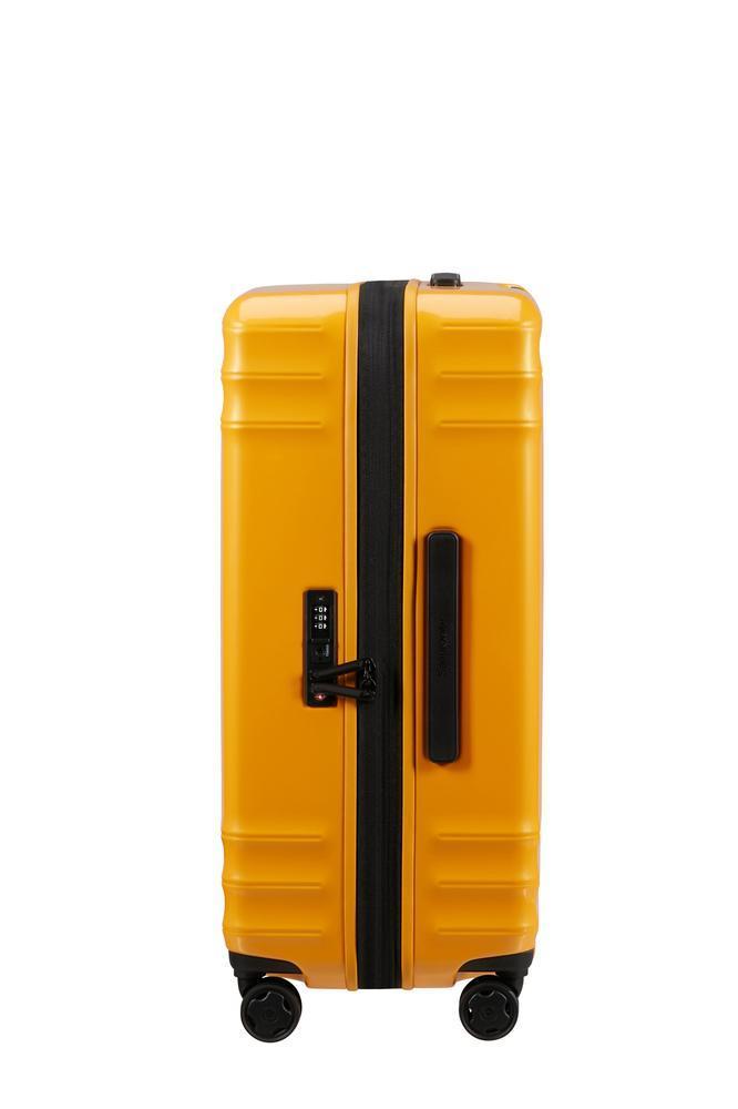 Samsonite Lin'Air utvidbar medium koffert 67 cm Metallic Mango-Harde kofferter-BagBrokers