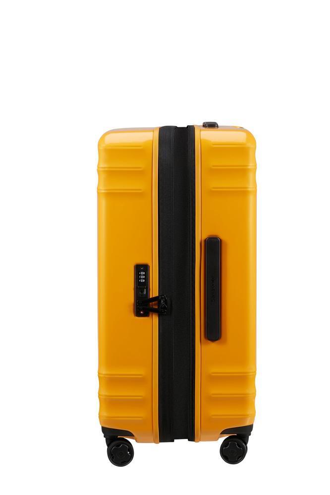 Samsonite Lin'Air utvidbar medium koffert 67 cm Metallic Mango-Harde kofferter-BagBrokers