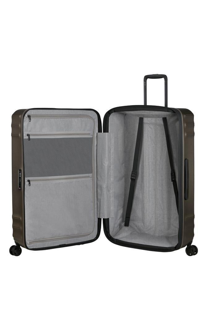 Samsonite Lin'Air utvidbar stor koffert 77 cm Matt Bronze-Harde kofferter-BagBrokers