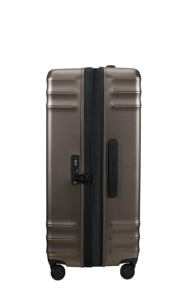 Samsonite Lin'Air utvidbar stor koffert 77 cm Matt Bronze-Harde kofferter-BagBrokers
