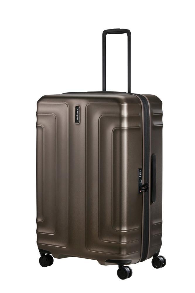Samsonite Lin'Air utvidbar stor koffert 77 cm Matt Bronze-Harde kofferter-BagBrokers
