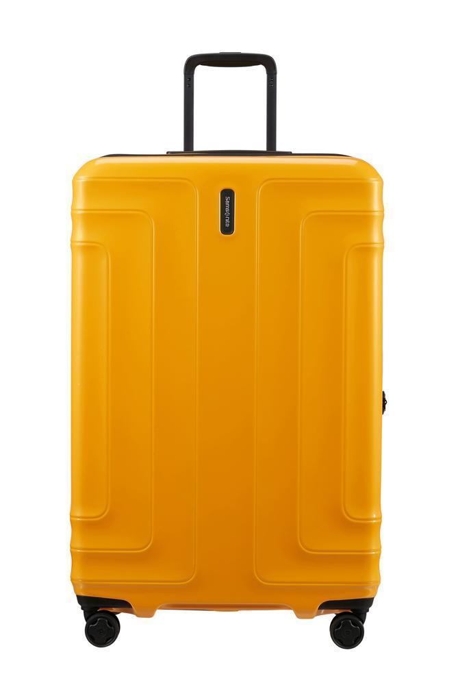 Samsonite Lin'Air utvidbar stor koffert 77 cm Metallic Mango-Harde kofferter-BagBrokers