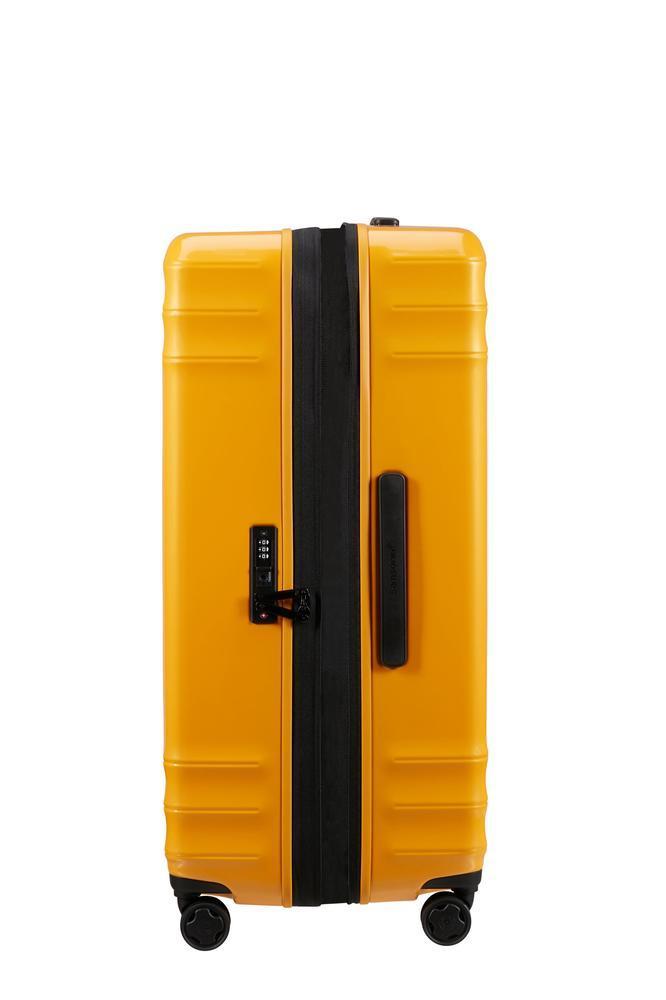 Samsonite Lin'Air utvidbar stor koffert 77 cm Metallic Mango-Harde kofferter-BagBrokers