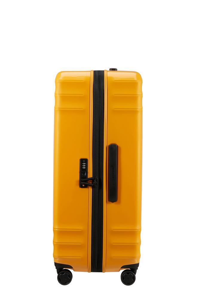 Samsonite Lin'Air utvidbar stor koffert 77 cm Metallic Mango-Harde kofferter-BagBrokers