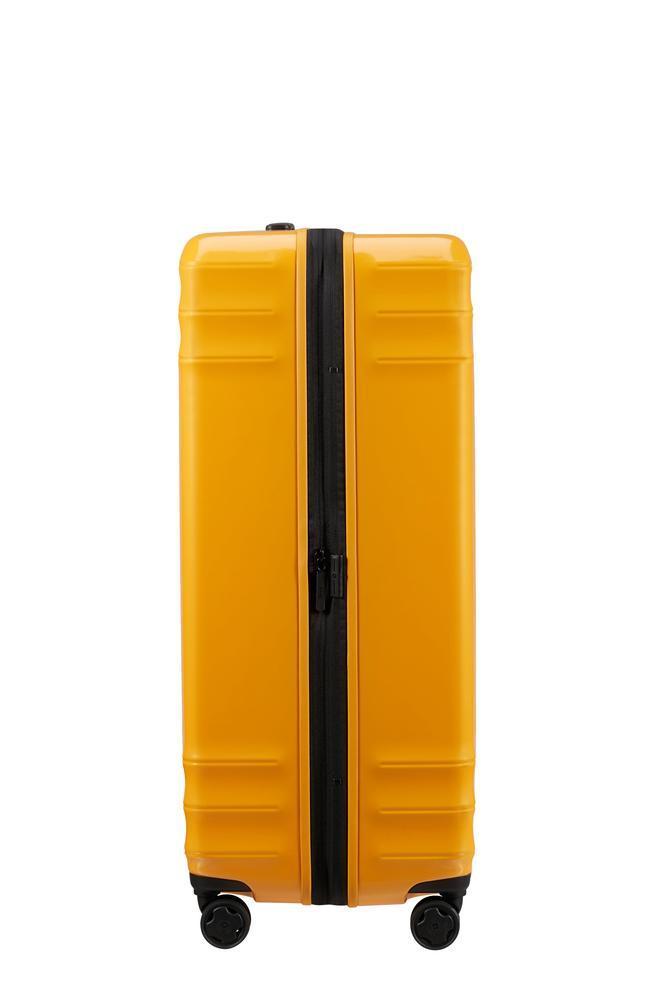 Samsonite Lin'Air utvidbar stor koffert 77 cm Metallic Mango-Harde kofferter-BagBrokers