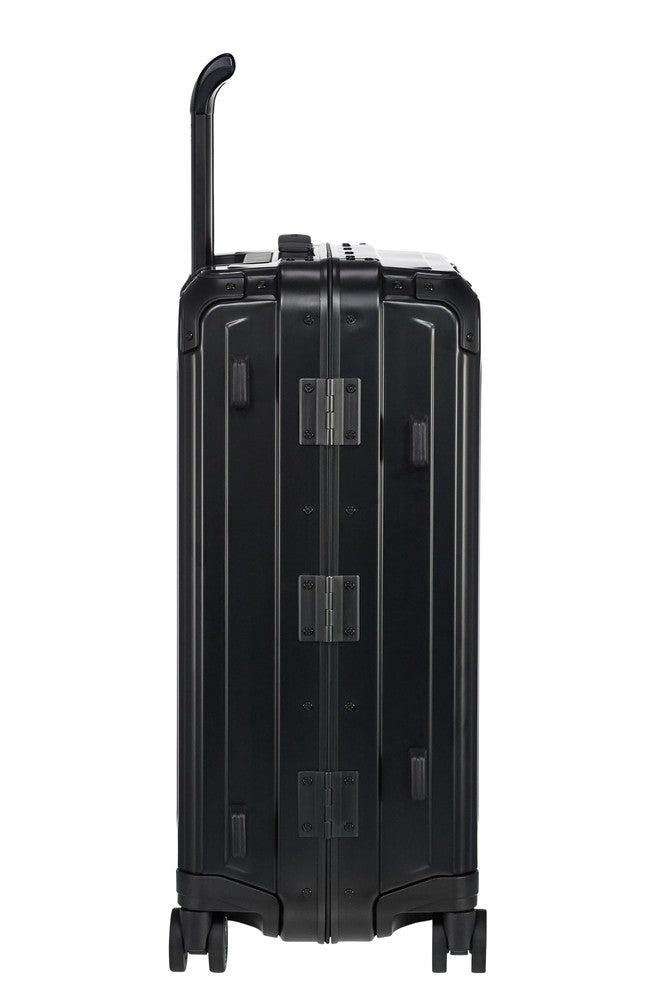 Samsonite Lite-Box ALU Kabin koffert 55 cm Black-Harde kofferter-BagBrokers