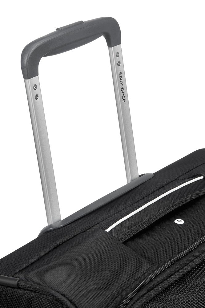 Samsonite Lite-Box ALU Kabin koffert 55 cm Black-Harde kofferter-BagBrokers