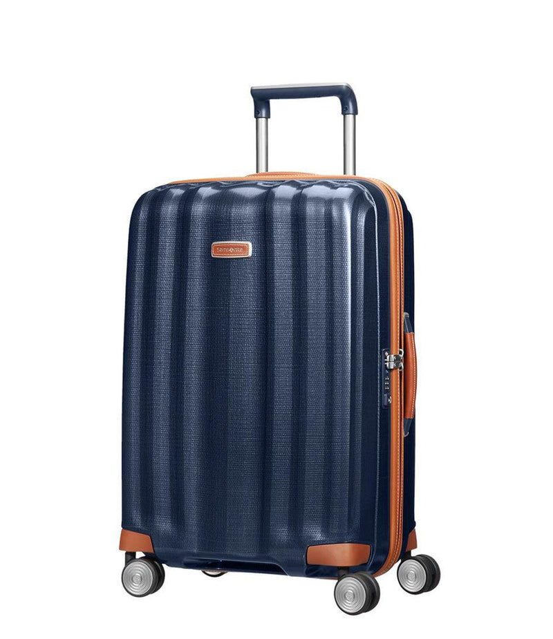 Samsonite Lite-Cube DLX Lett hard medium koffert 68cm/67 liter Midnattsblå-Harde kofferter-BagBrokers