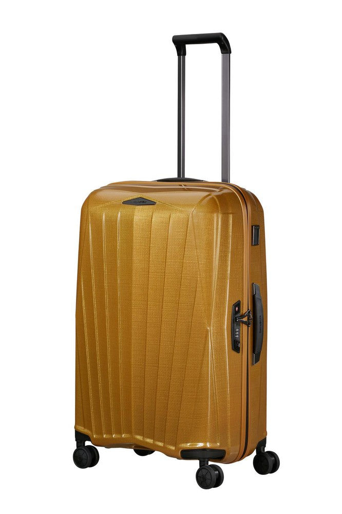 Samsonite Major-Lite Ultralett hard medium koffert 69 cm/69 L Saffron Yellow-Harde kofferter-BagBrokers