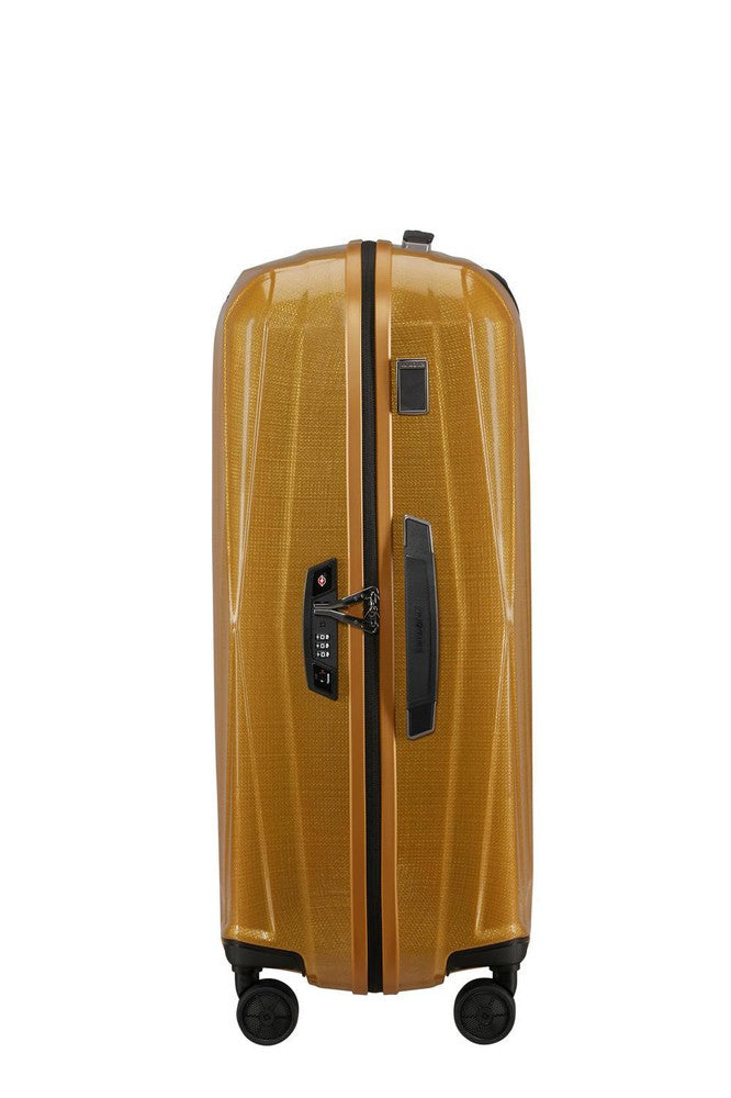 Samsonite Major-Lite Ultralett hard stor koffert 77 cm/100 L Saffron Yellow-Harde kofferter-BagBrokers