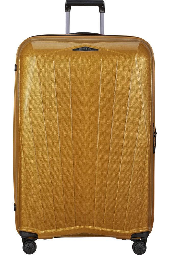 Samsonite Major-Lite hard ekstra stor koffert 84 cm/130 L Saffron Yellow-Harde kofferter-BagBrokers