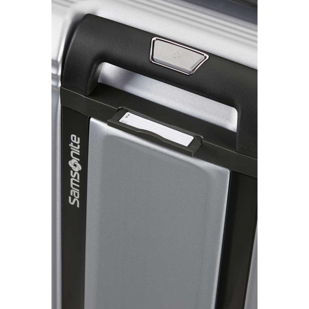 Samsonite NUON utvidbar Kabin koffert 55cm Matt Silver-Harde kofferter-BagBrokers