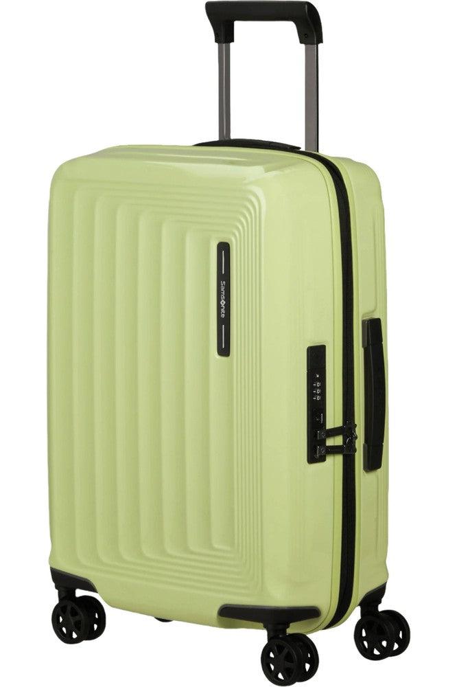 Samsonite NUON utvidbar Kabin koffert 55 cm Metallic Melon-Harde kofferter-BagBrokers