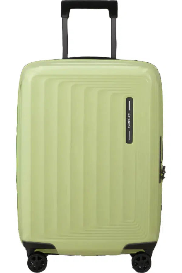 Samsonite NUON utvidbar Kabin koffert 55 cm Metallic Melon-Harde kofferter-BagBrokers