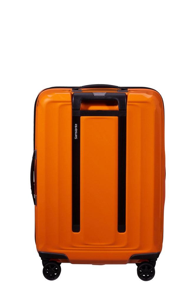 Samsonite NUON utvidbar Kabin koffert 55 cm Papaya Orange-Harde kofferter-BagBrokers