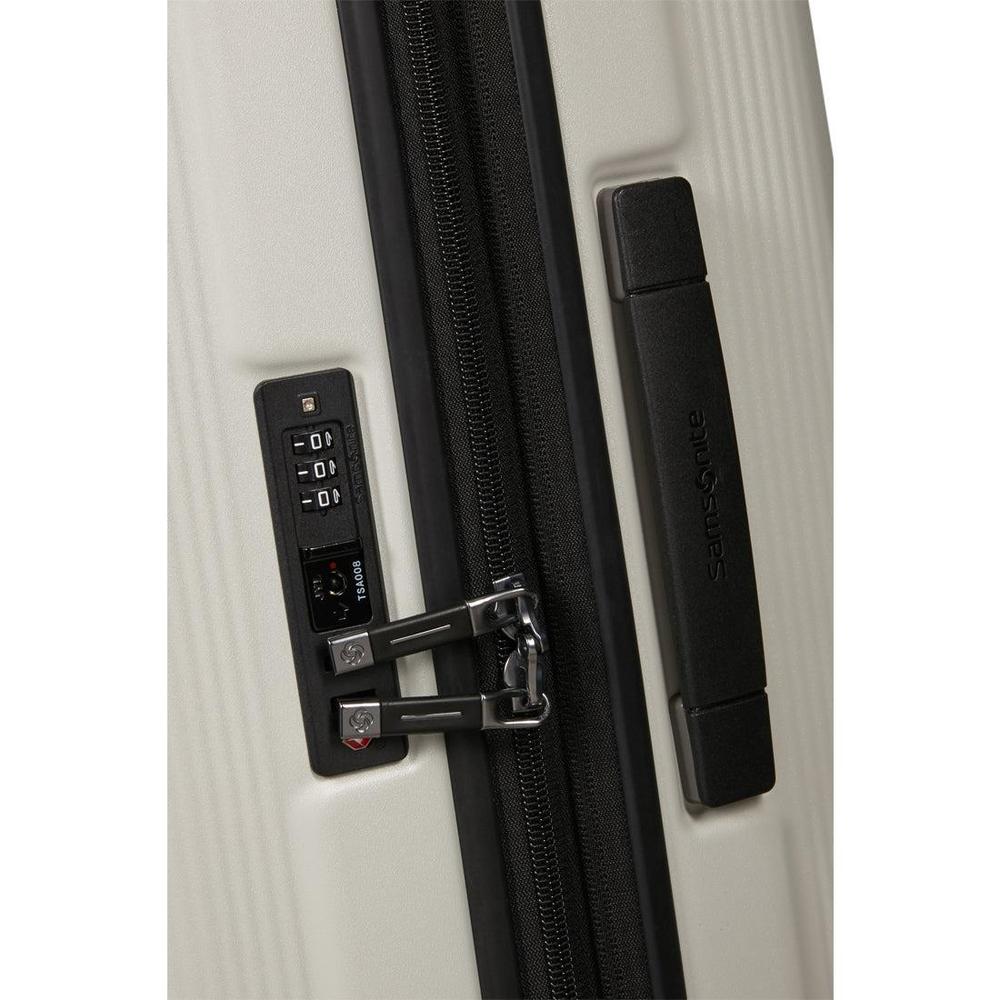 Samsonite NUON utvidbar Medium koffert 69 cm Matt Quartz-Harde kofferter-BagBrokers
