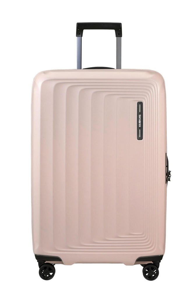 Samsonite NUON utvidbar Medium koffert 69 cm Matt powder pink-Harde kofferter-BagBrokers