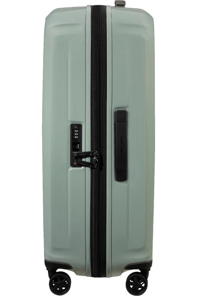 Samsonite NUON utvidbar Medium koffert 69 cm Metallic Mineral Green-Harde kofferter-BagBrokers