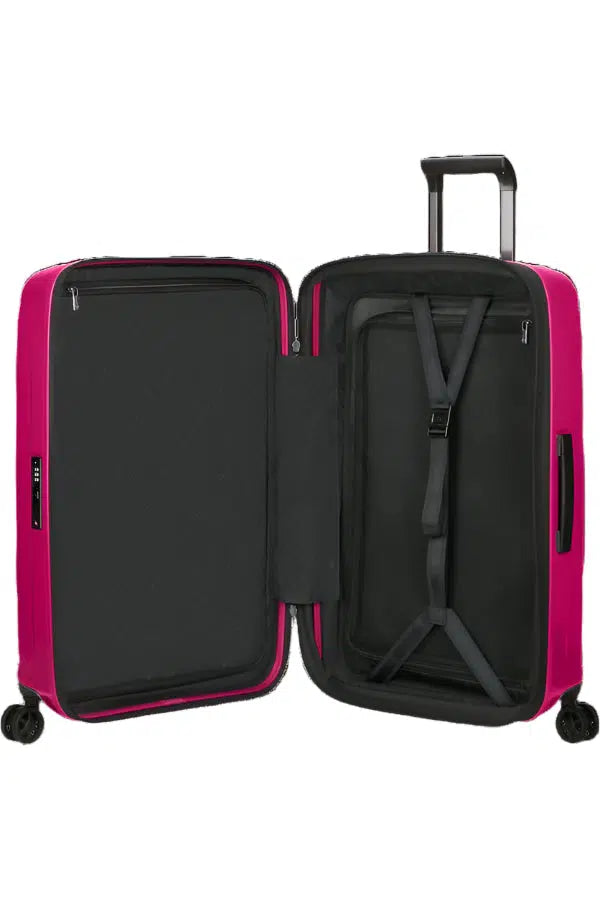 Samsonite NUON utvidbar Medium koffert 69 cm Metallic Ruby-Harde kofferter-BagBrokers