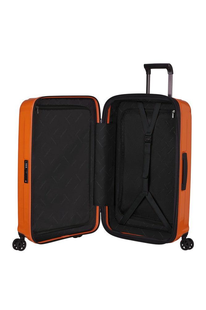 Samsonite NUON utvidbar Medium koffert 69 cm Papaya Orange-Harde kofferter-BagBrokers