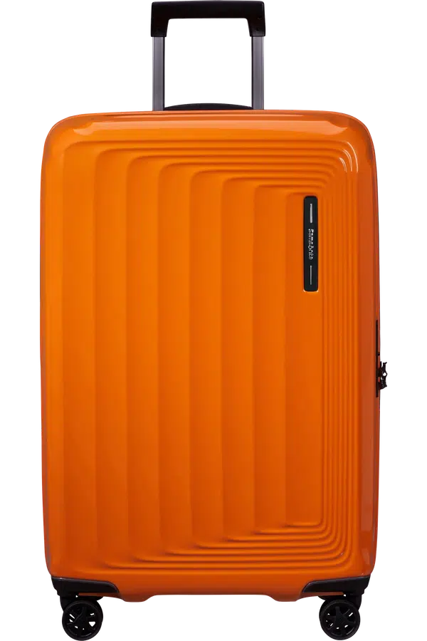 Samsonite NUON utvidbar Medium koffert 69 cm Papaya Orange-Harde kofferter-BagBrokers