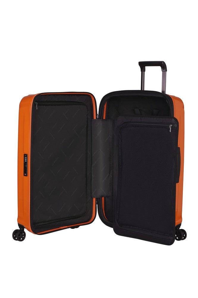 Samsonite NUON utvidbar Medium koffert 69 cm Papaya Orange-Harde kofferter-BagBrokers