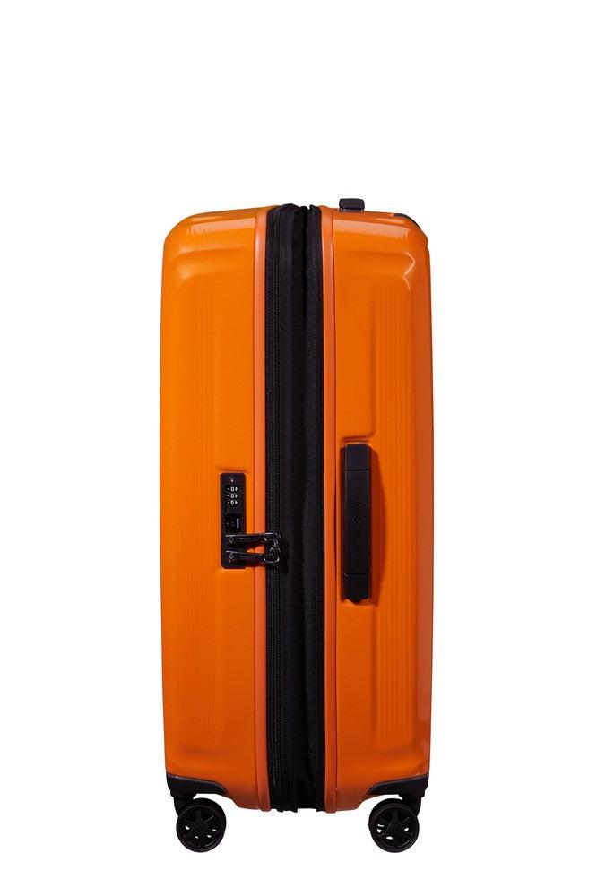 Samsonite NUON utvidbar Medium koffert 69 cm Papaya Orange-Harde kofferter-BagBrokers