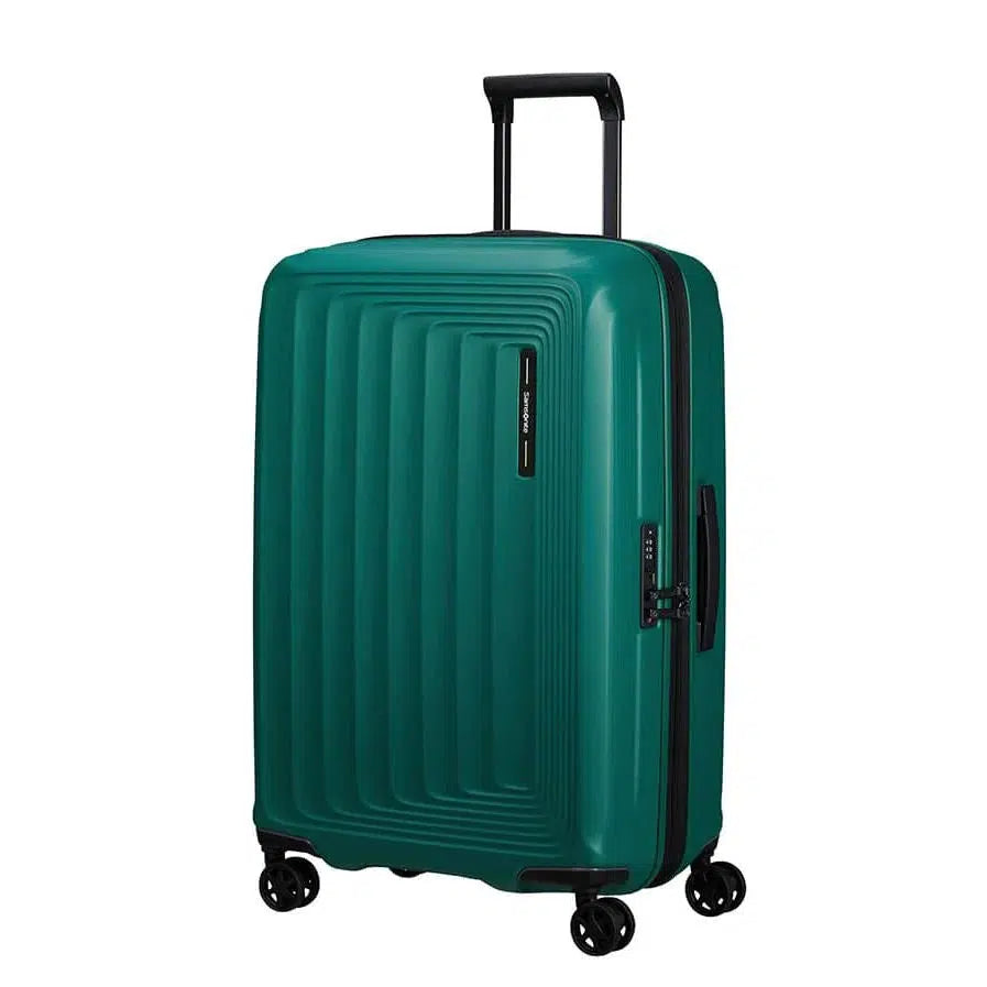 Samsonite NUON utvidbar Medium koffert 69 cm Pine Green-Harde kofferter-BagBrokers