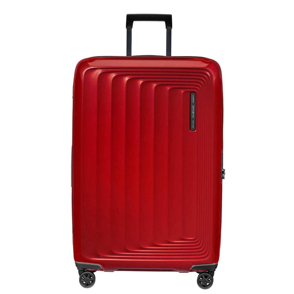 Samsonite NUON utvidbar Medium koffert 69 cm Rød metallic-Harde kofferter-BagBrokers