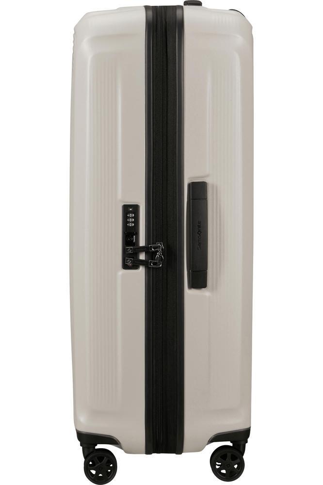 Samsonite NUON utvidbar stor koffert 75 cm Matt Quartz-Harde kofferter-BagBrokers