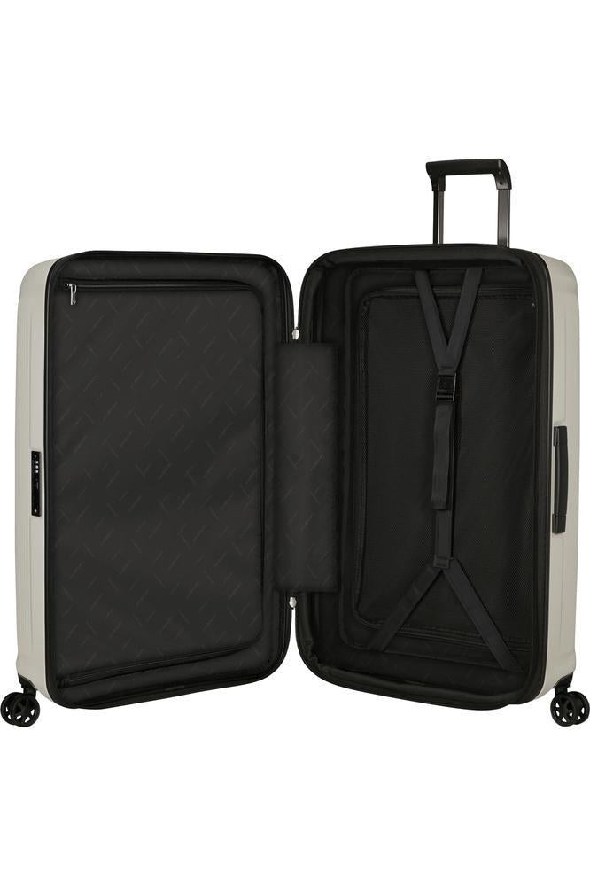 Samsonite NUON utvidbar stor koffert 75 cm Matt Quartz-Harde kofferter-BagBrokers