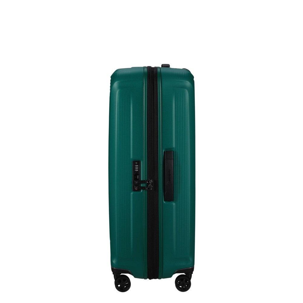Samsonite NUON utvidbar stor koffert 75 cm Pine Green-Harde kofferter-BagBrokers