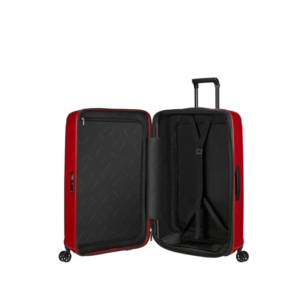 Samsonite NUON utvidbar stor koffert 75 cm Rød metallic-Harde kofferter-BagBrokers