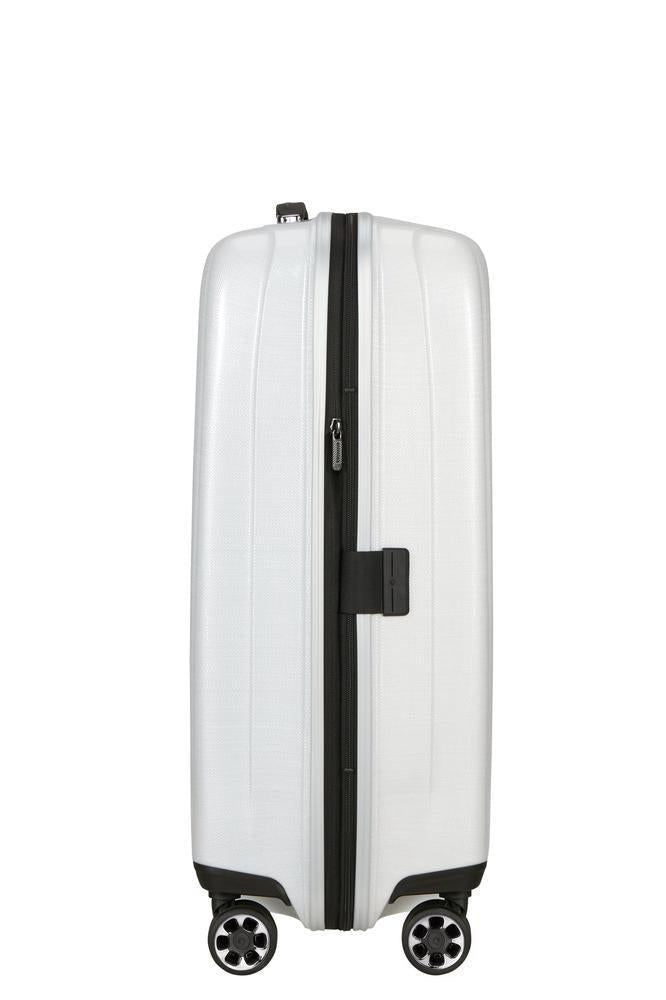 Samsonite Nexis Extra Large Koffert 82 CM 4 hjul Cotton White-Harde kofferter-BagBrokers