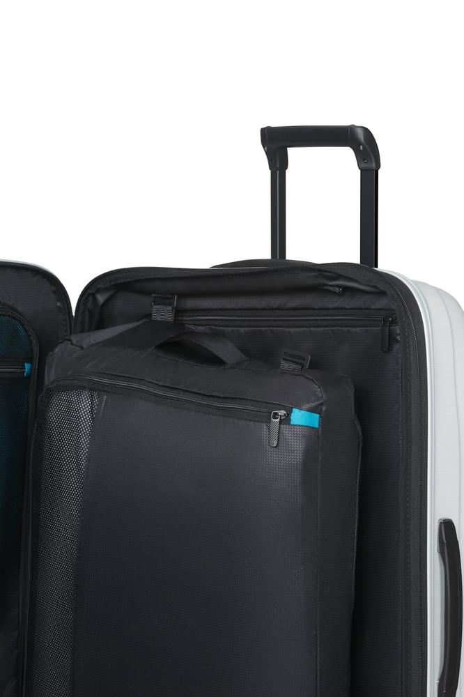 Samsonite Nexis Large Koffert 76 CM 4 hjul Cotton White-Harde kofferter-BagBrokers