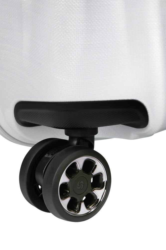 Samsonite Nexis Large Koffert 76 CM 4 hjul Cotton White-Harde kofferter-BagBrokers