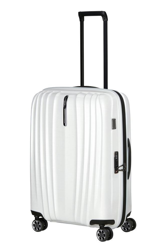Samsonite Nexis Large Koffert 76 CM 4 hjul Cotton White-Harde kofferter-BagBrokers