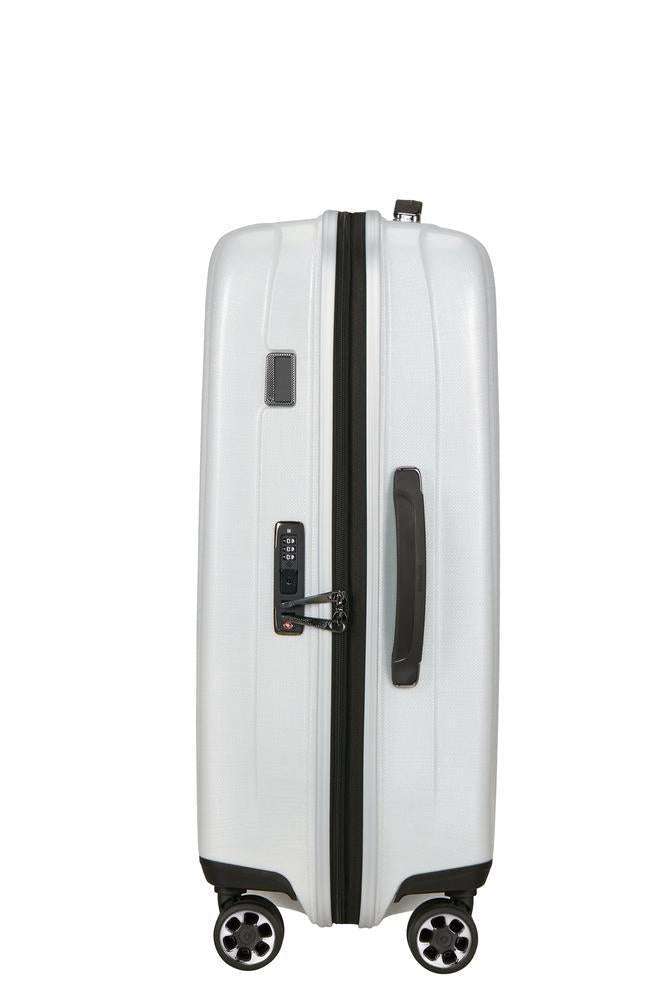 Samsonite Nexis Large Koffert 76 CM 4 hjul Cotton White-Harde kofferter-BagBrokers