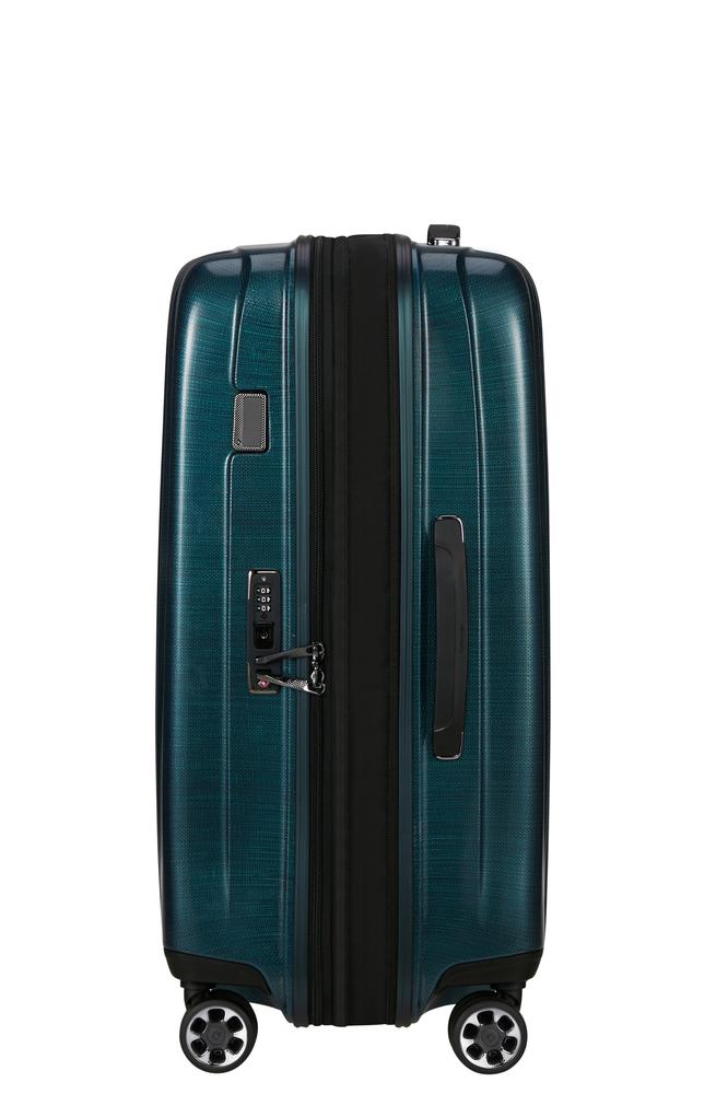 Samsonite Nexis Medium Koffert 70 CM 4 hjul Deep Petrol-Harde kofferter-BagBrokers