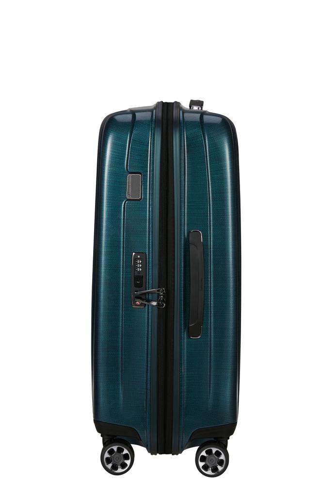 Samsonite Nexis Medium Koffert 70 CM 4 hjul Deep Petrol-Harde kofferter-BagBrokers