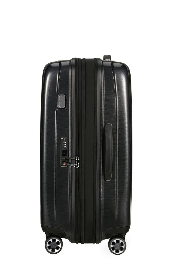 Samsonite Nexis Medium Koffert 70 CM 4 hjul Onix Black-Harde kofferter-BagBrokers