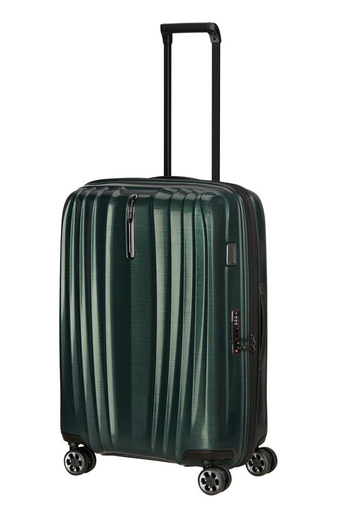Samsonite Nexis medium Koffert 70 cm 4 hjul Deep Forest-Harde kofferter-BagBrokers
